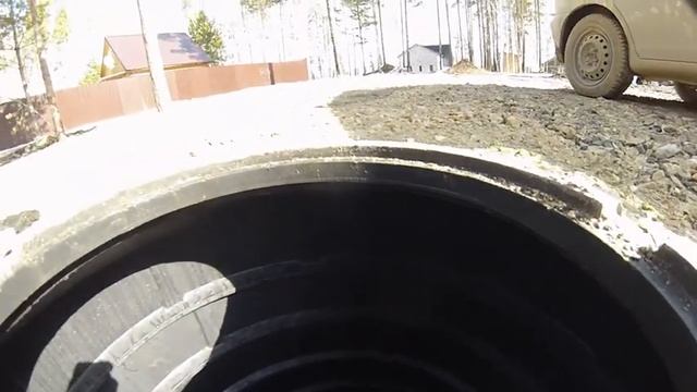 Полимерпесчаное кольцо колодца для скважины. смотреть онлайн