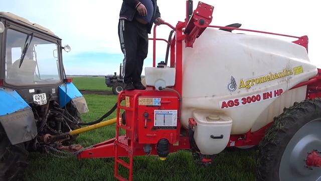 Чем Опрыскивать Пшеницу Весной / Опрыскиватель / Гербициды на Озимые. смотреть онлайн