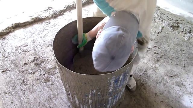Стяжка пола из смеси М-300 смотреть онлайн