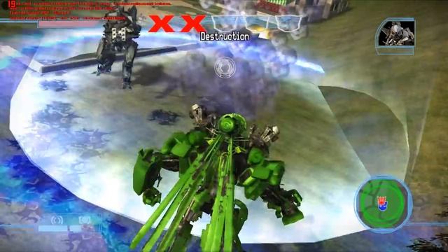 Transformers The Game OptimusPrime and GreeenCrusher vs Starscream and Miglord смотреть онлайн