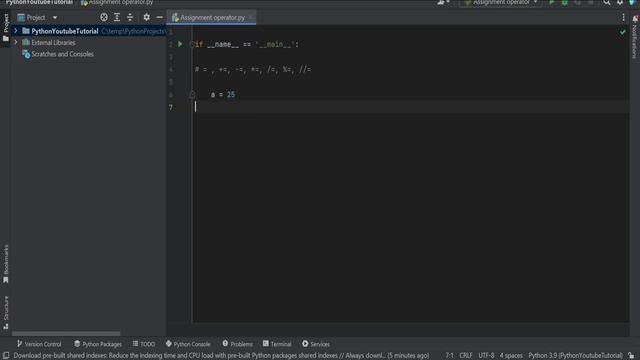 Python Tutorial Telugu | Lecture 6 | Python Assignment Operators Telugu || Tech Mitrama смотреть онлайн