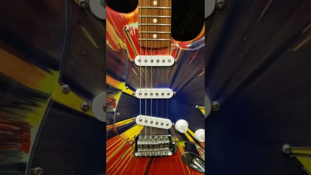 2003 Fender "Splattercaster" Stratocaster смотреть онлайн
