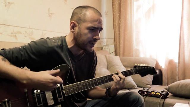 Новая патриотическая - ГрОб (Егор Летов гитара кавер аккорды бой) смотреть онлайн