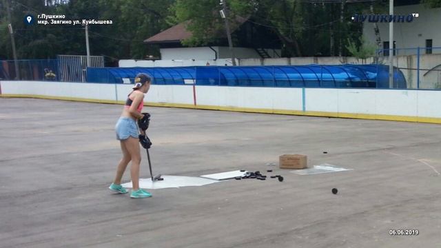 Спортивная площадка в Звягино смотреть онлайн