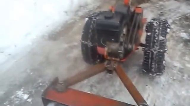 Самодельный снегомёт на мотоблок из газового баллона смотреть онлайн