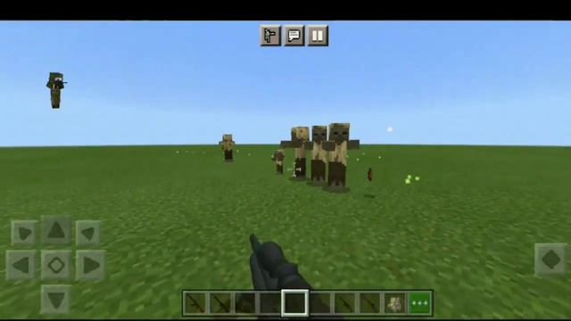 Мод на 3D оружие!? в майнкрафт пе? смотреть онлайн