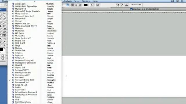 Photoshop: Font Styles смотреть онлайн