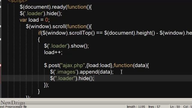 #4 | How to create an Infinite Scroll | PHP/jQuery/Ajax смотреть онлайн