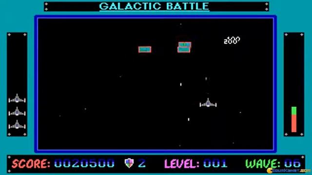Galactic battle gameplay (PC Game, 1990) смотреть онлайн