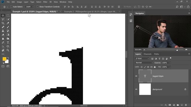 Why is Your Text Jagged in Photoshop? Easy FIX! смотреть онлайн