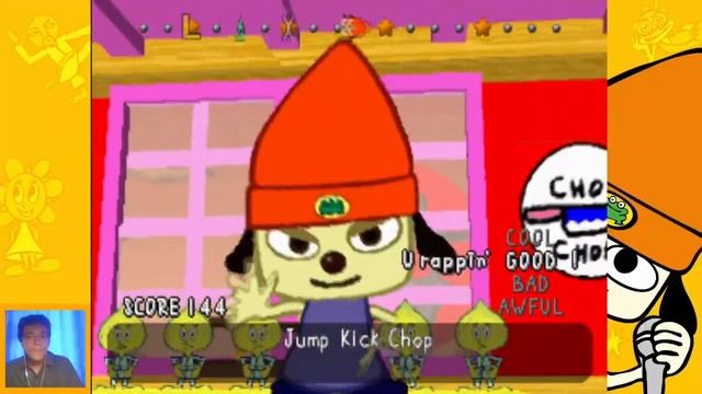 Поём с чесноком ⫸ PaRappa the Rapper #1 смотреть онлайн