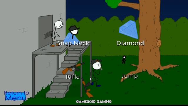 Stickman Stealing the Diamond:Think out of the box Android Gameplay Full HD смотреть онлайн
