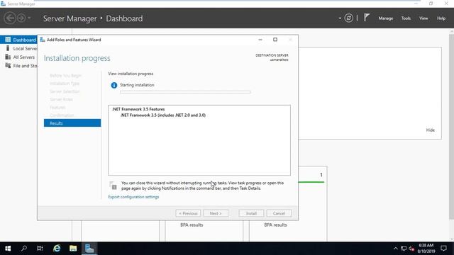 Windows Server 2019 - How to Install .Net Framework 3.5 in Windows Server 2019 смотреть онлайн