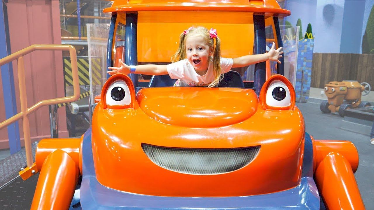 Детская Площадка Паровозик Томас и Боб Строитель в Дубаи / Mattel Playground Playtown In Dubai