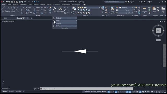 AutoCAD Dimension Arrows Outside смотреть онлайн
