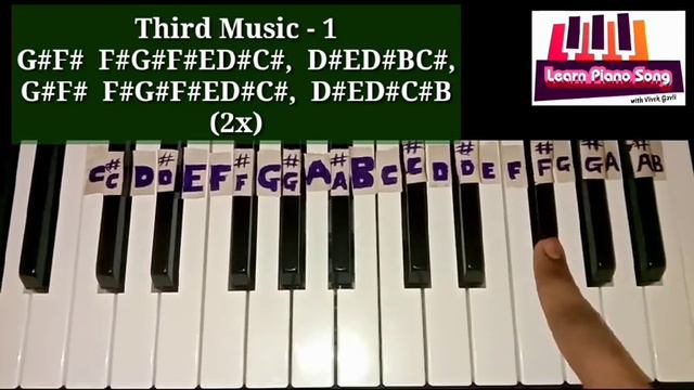 Aai Ga Aai Kon Ga Bai - Sai Ram - On Piano One Finger Tutorial | Learn Piano Song смотреть онлайн