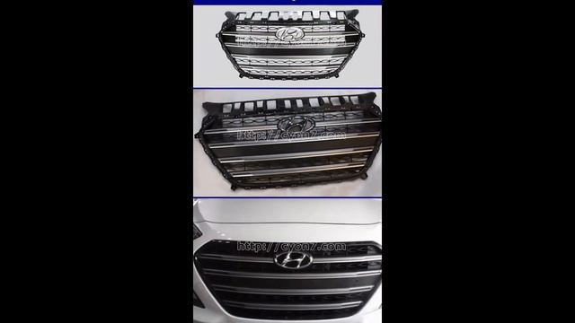 Genuine Front Radiator Sports Grill Grille For 2012~2016 Hyundai Elantra GT I30 смотреть онлайн