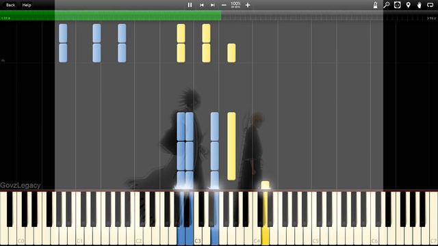 Bleach - Battle Ignition | Piano Tutorial смотреть онлайн
