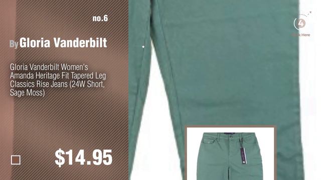 Gloria Vanderbilt Jeans, Top 10 Collection // New & Popular 2017 смотреть онлайн