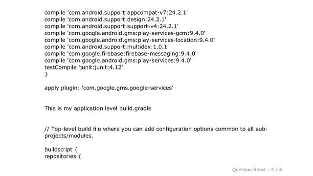 Android : Didn't find class "com.google.firebase.provider.FirebaseInitProvider"? смотреть онлайн