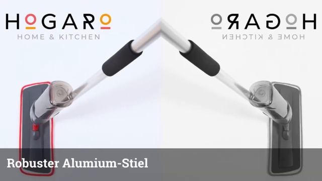 HOGARO Sprühwischer HG1002 Wischmopp Mit Integrierter Sprühfunktion