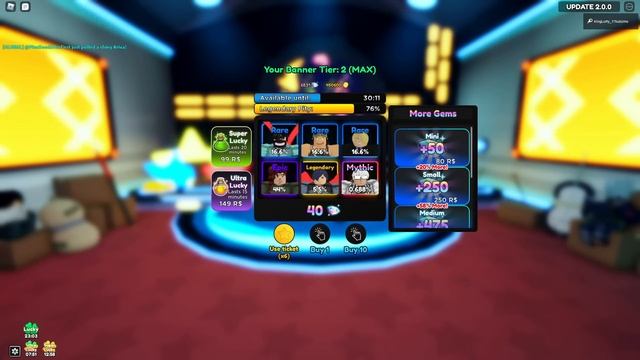 ✨INSANE LUCK TODAY & WILL I GET SHINY LULU (LELOUCH) WITH 15K GEMS Pt. 3 ANIME ADVENTURES TD ROBLOX смотреть онлайн