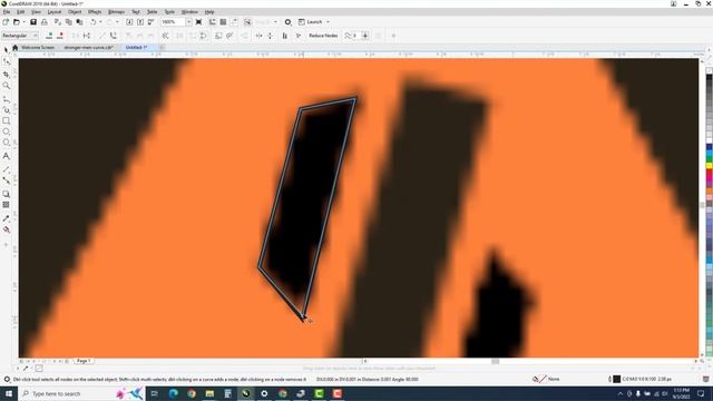 Rebuilding a low resolution image and making it a clean resizable image in CorelDRAW смотреть онлайн