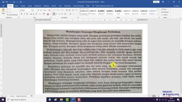 Cara Mudah Merubah Foto atau Gambar Menjadi Teks di Microsoft Word смотреть онлайн