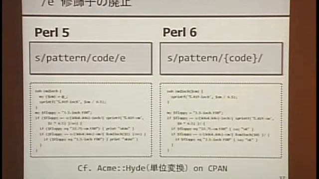 Yoshinori Takesako - s/ Perl5 Regular Expression / Perl6 Regex and Rule /mixes; смотреть онлайн