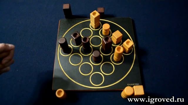 Настольная игра Кварто (Quarto). Обзор настольной игры от Игроведа.mp4 смотреть онлайн