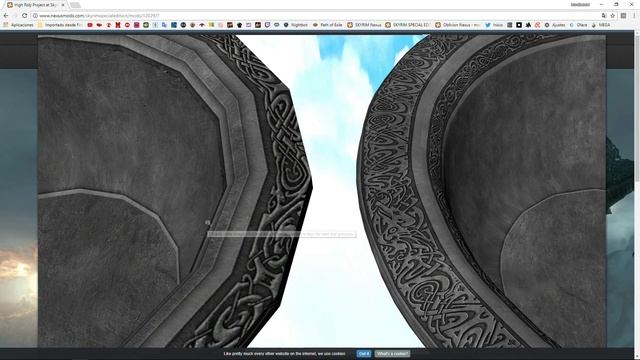 Skyrim special edition High Poly Project смотреть онлайн