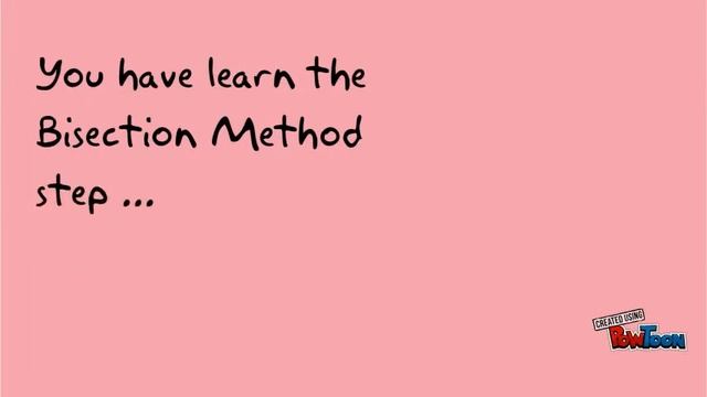 Bisection Method смотреть онлайн