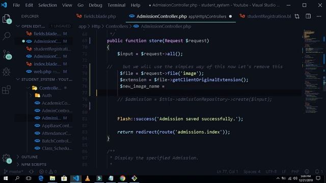 Laravel 6 Student Information System Admission Part 32 Section ( 2 of 4 ) смотреть онлайн