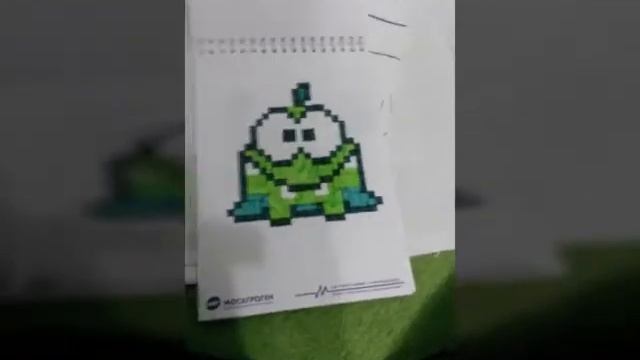Рисование по клеточкам! смотреть онлайн