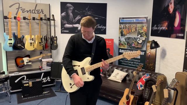 Squier Affinity Starcaster - Demonstration And Reasons To Buy With James From Rimmers Music