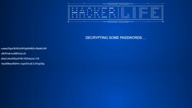 WEB - DECRYPT PASSWORD ONLINE (first video) смотреть онлайн