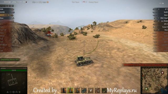 WOT: El Hallouf - SU-26 - 10 frags - смотреть онлайн