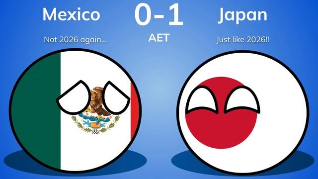 Football World Knockout Last 64 to Final in Countryballs! | Simulation смотреть онлайн