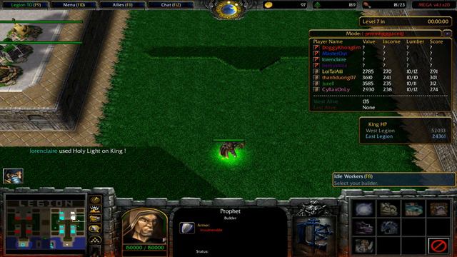 [LEGION TD MEGA 4.1] -prac 800 ic 2 Footman starts смотреть онлайн