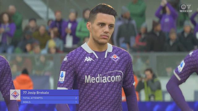 FIORENTINA vs JUVENTUS - Serie A 2023/24 - EA FC 24 смотреть онлайн