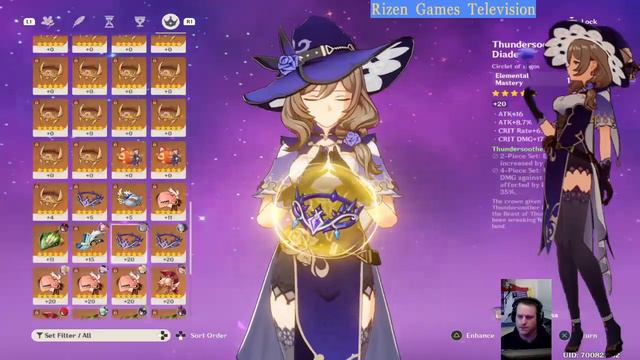 How to build Lisa Minci on Elemental mastery DPS смотреть онлайн