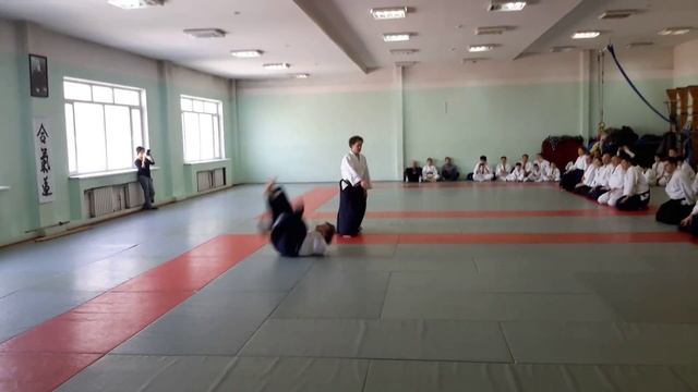 КАТА: Демонстрация айкидо Казахстан Алматы 2014 Семинар смотреть онлайн