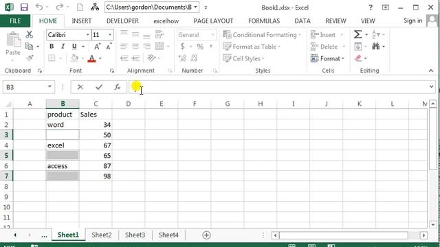 How To Sort Data Containing Merged Cells in Excel 2013/2016 смотреть онлайн