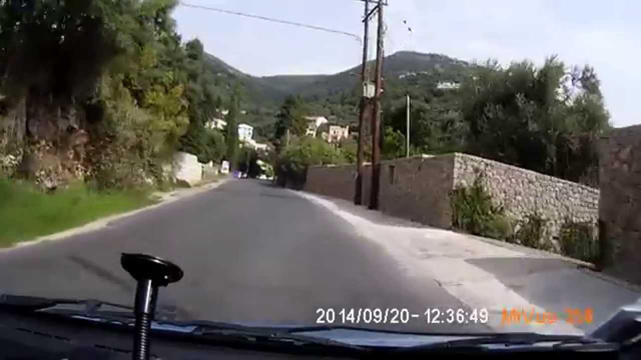 Своим ходом - на прокатном авто по Корфу. Ипсос - Сидари смотреть онлайн