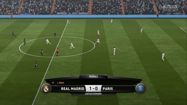 FIFA 18 REAL MADRID VS PSG XBOX ONE S PS4 PC FULL FOOTBALL MATCH GAMEPLAY HD смотреть онлайн