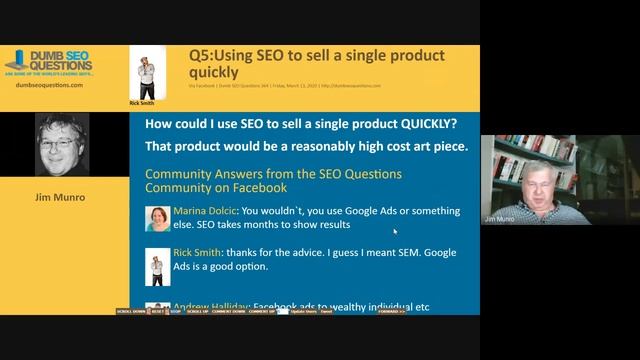 Dumb SEO Questions 364 смотреть онлайн
