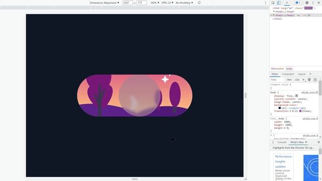 Day To Night Toggle Switch Using HTML CSS & JS | Dark/Light Effect смотреть онлайн