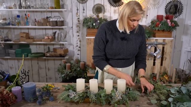 ADVENTSKRANZ TRENDS 2023 - VON KLASSISCH BIS MODERN - DIY смотреть онлайн