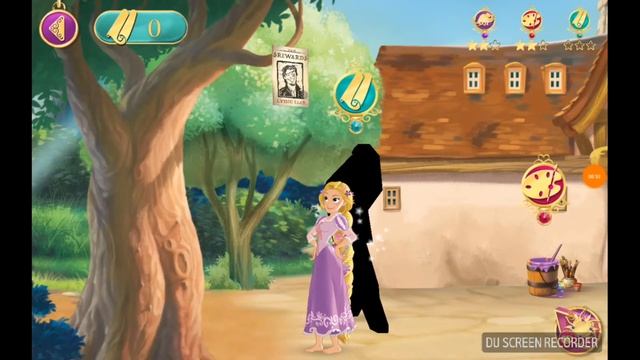Обзор игры принцессы Дисней про Рапунцель- видео летсплей для детей Disney princess Rapunzel смотреть онлайн