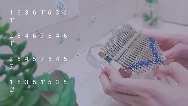 [Murder On The Orient Express] JUSTICE - Kalimba Cover [+TABS]